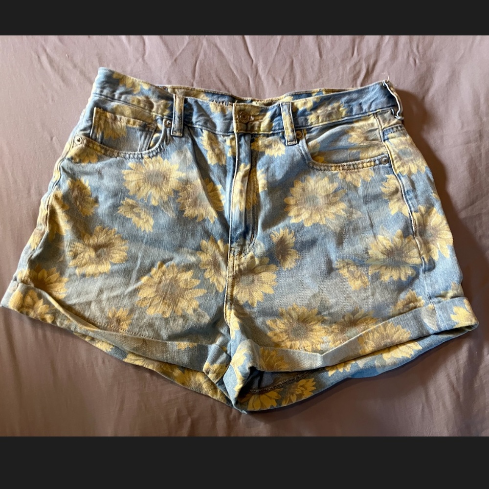 American Eagle Sunflower Jean Shorts